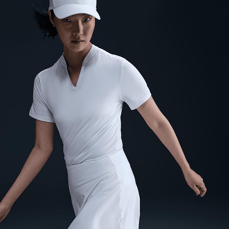 耐克(NIKE)女式高尔夫polo轻量丝滑UV防护速干运动T恤
