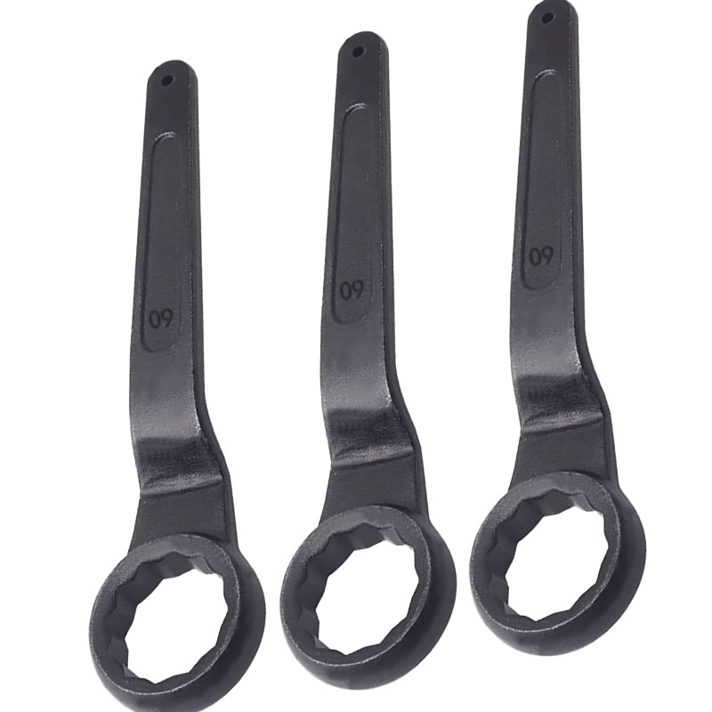 立伟铁牛单头梅花扳手60mm/把高清大图