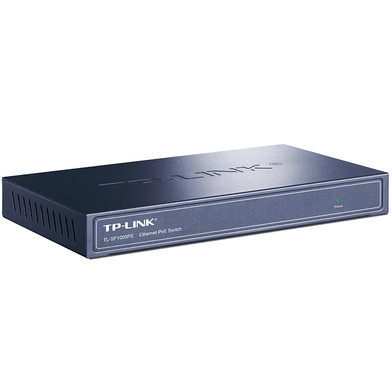 自营 TP-LINK 以太网POE交换机 TL-SF1005PE 5口百兆