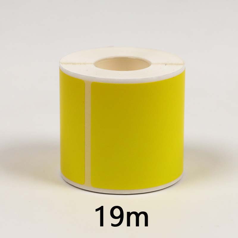 聚墨(JUM) JCA88-19-YL 88mm*19m 标签胶贴(计价单位:卷)黄色高清大图