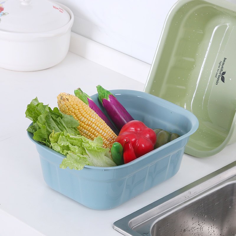 家用大号方形脸盆洗菜洗衣盆子塑料婴儿小洗脸盆洗脚方盆家居用品