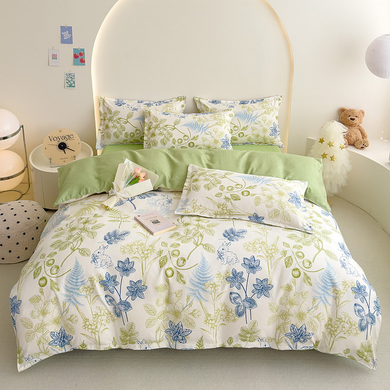 加密磨毛印花四件套