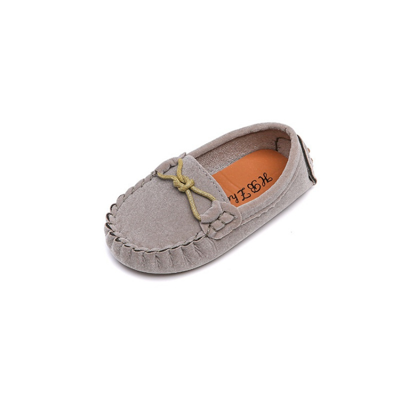 2022春季新款休闲儿童豆豆鞋 韩版一脚蹬牛筋底宝宝童鞋男女莎丞