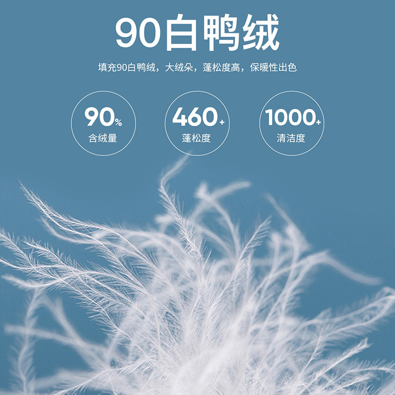 铅笔俱乐部童装女宝宝中长款羽绒服小童加厚保暖外套秋冬新款