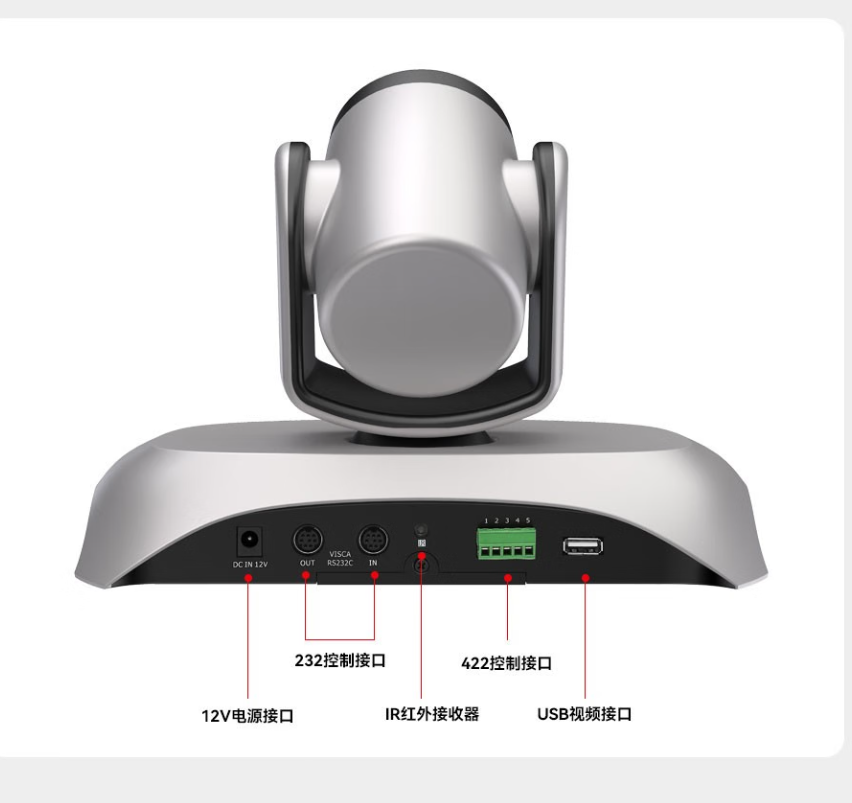 纽曼NM-S103-1080视频会议摄像头/USB免驱/3倍变焦/远程视频会议系统/在线教学/1080P高清摄像机高清大图