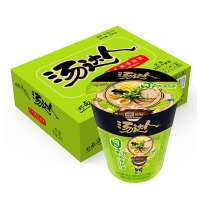 统一汤达人方便面杯面桶面6杯日式豚骨面/酸酸辣辣豚骨面/海鲜拉面汤面泡面方便速食品(指定口味备注默认随机发单口味)临期
