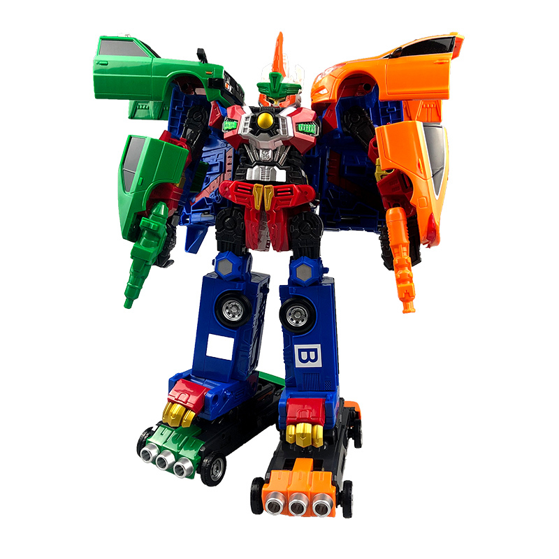 正版咖宝车神蛋神战神玩具卡宝变形汽车金刚五合体机器巴巨人王牌车手