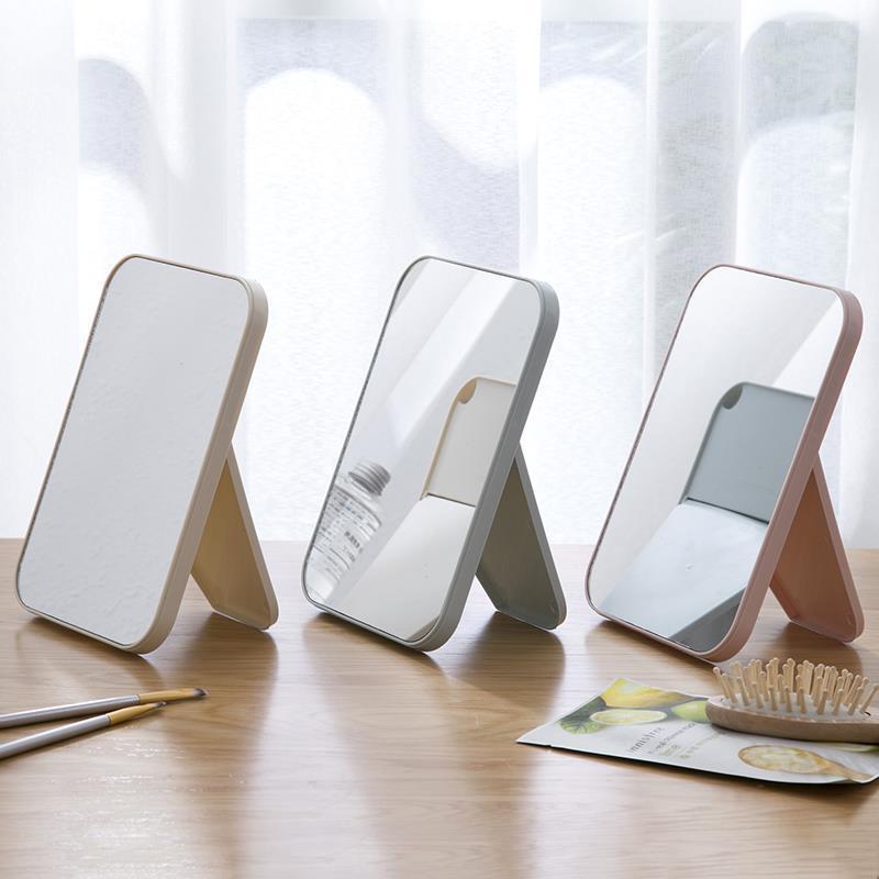 化妆镜便携小镜子女折叠镜台式学生宿舍镜桌面镜随身镜可爱全身镜