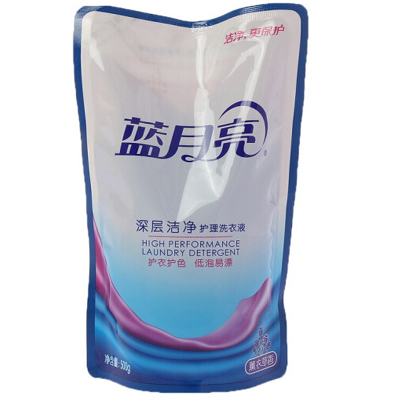 清洁抑菌 滋润保湿洗手液袋装 500g 12袋/箱 整箱售 蓝月亮 G