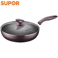 苏泊尔(SUPOR) 火红点煎锅.溢彩系列 家用煎锅煎炒锅火红点智能控温 PJ28K4 28cm明火电磁炉通用