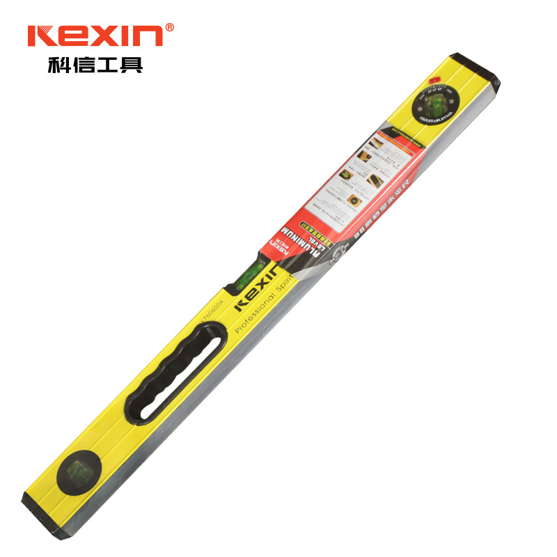科信（kexin）高精度铝合金强磁水平尺 握手式三用水平尺 500mm KX760500A
