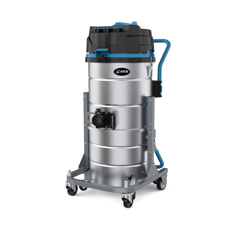 京世嘉 工业吸尘器工厂商用吸尘吸水机厂房除尘酒店吸尘器 90L 220V 3600W JS90/36EG 蓝色高清大图
