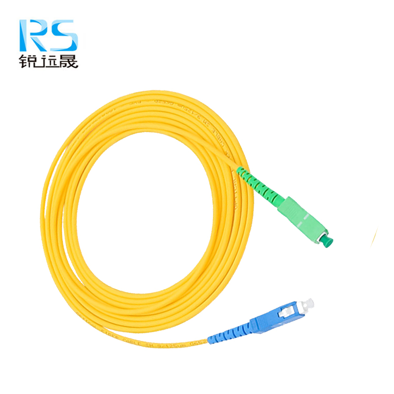 锐远晟 单模光纤尾纤SC/APC-SC/UPC-2m 10根/包高清大图