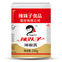 辣妹子 招牌辣椒酱 香辣剁椒调味酱 拌面拌饭248g 湖南特产
