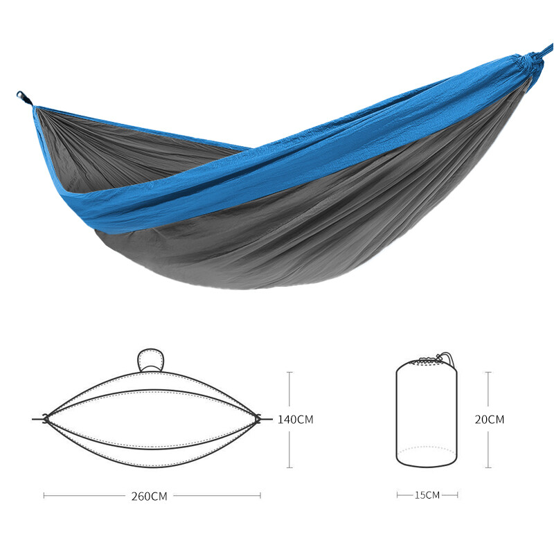 趣游帮降落伞尼丝纺轻量化 吊床 Y11高清大图