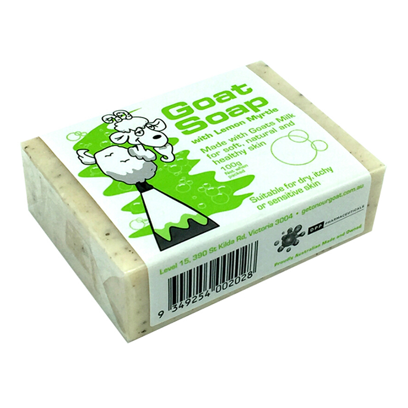 澳洲进口Goat Soap手工山羊奶皂柠檬味香皂100g/块 保湿补水 滋润营养 深层清洁 各种肤质通用高清大图