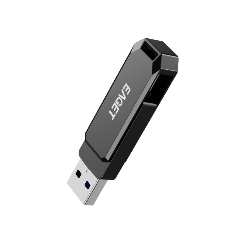 忆捷 CF66 手机U盘Type-C USB3.2 双接口手机电脑多用旋转金属优盘64GB高清大图