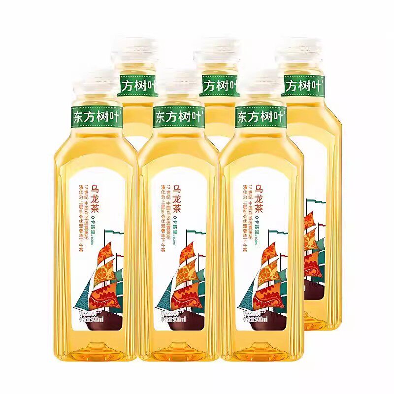 农夫山泉东方树叶茉莉花茶900ml大瓶无糖0卡0脂大瓶装-HB高清大图