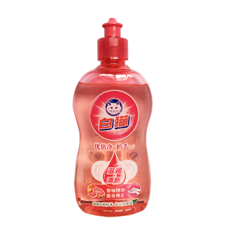 白猫 优倍净+护手 洗洁精 450g(单位:瓶)