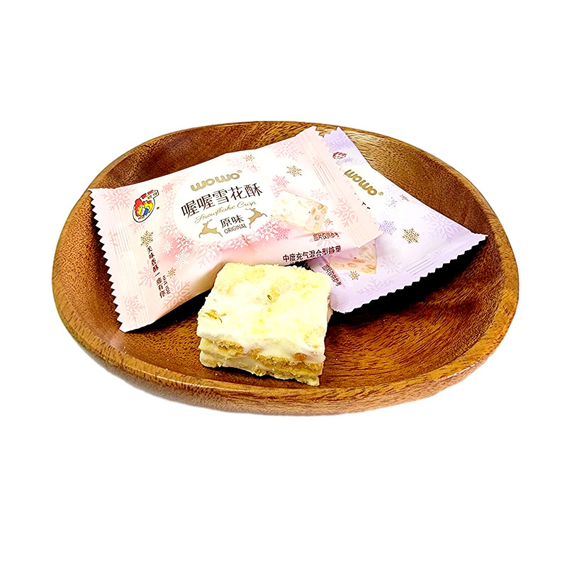 喔喔原味雪花酥散装500g婚庆结婚喜糖伴手礼物休闲零食品混合糖果高清大图