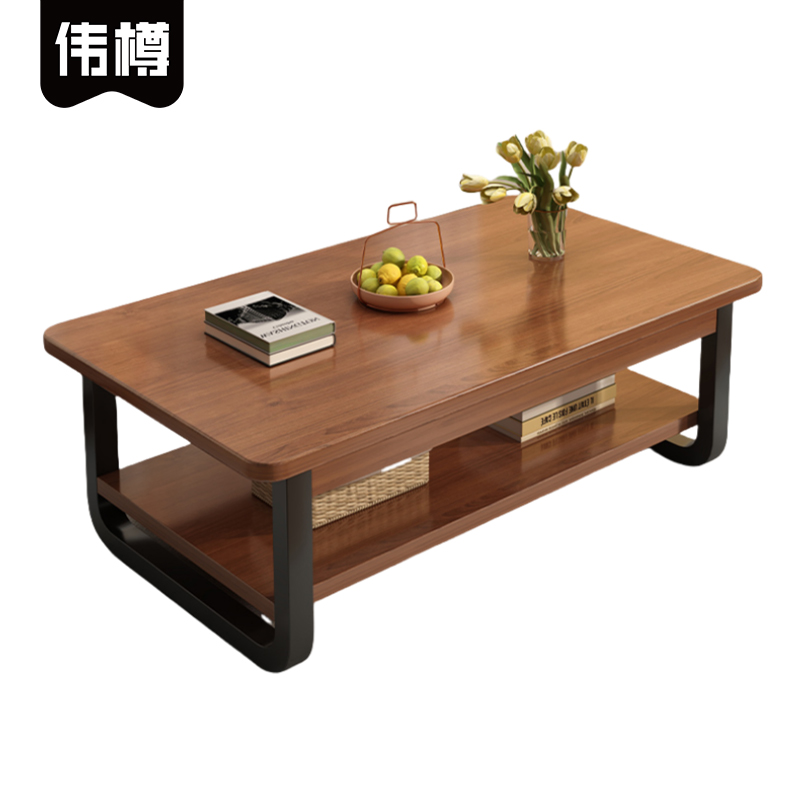 伟樽茶几双层120*60*42cm张