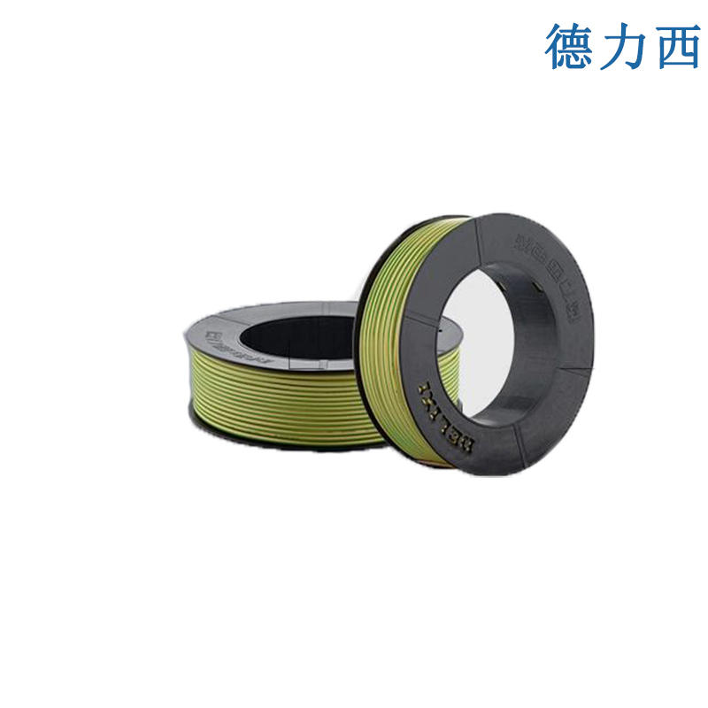 德力西 塑铜线 BV 2.5平方 100米/卷 （单位：卷） 双色