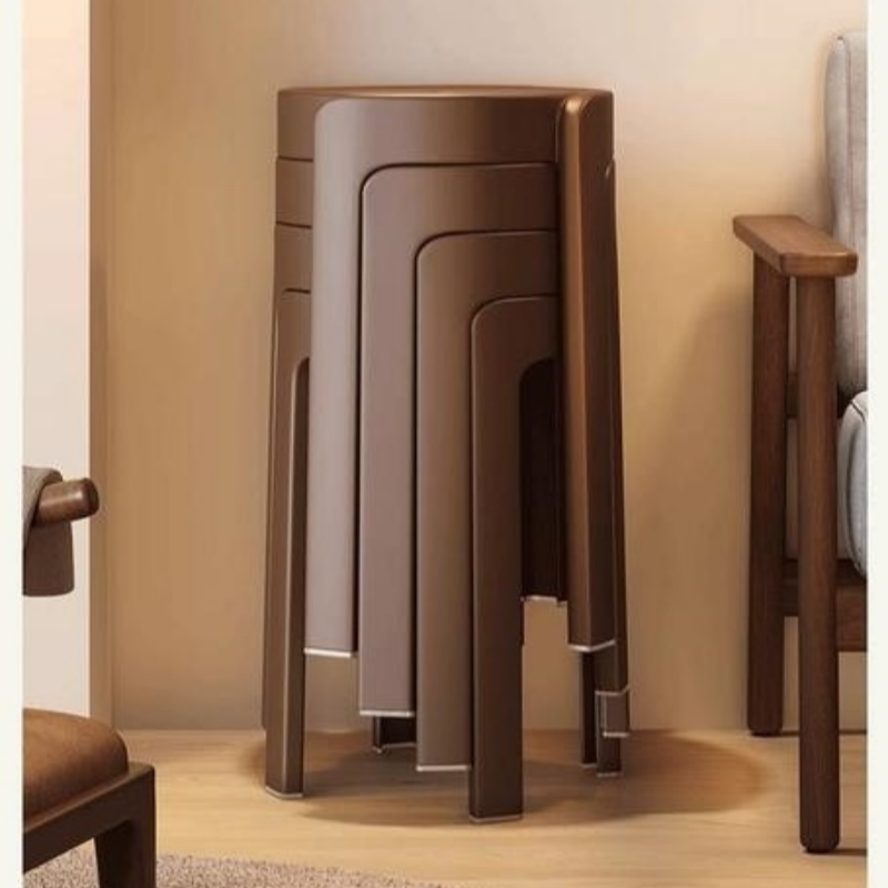 荺炬凳子塑料4把装组高清大图