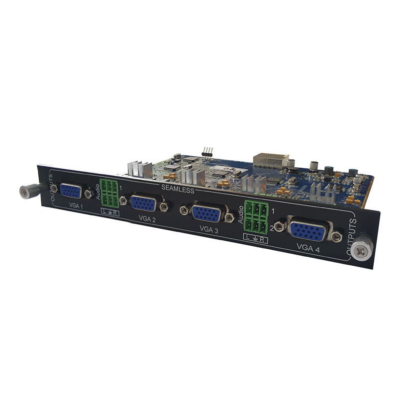 DSPPA数字高清音视频输出卡D6104VC高清大图