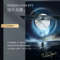 索见FITUEYES轻奢电视柜电视支架落地48/55/65/寸升降简约索尼