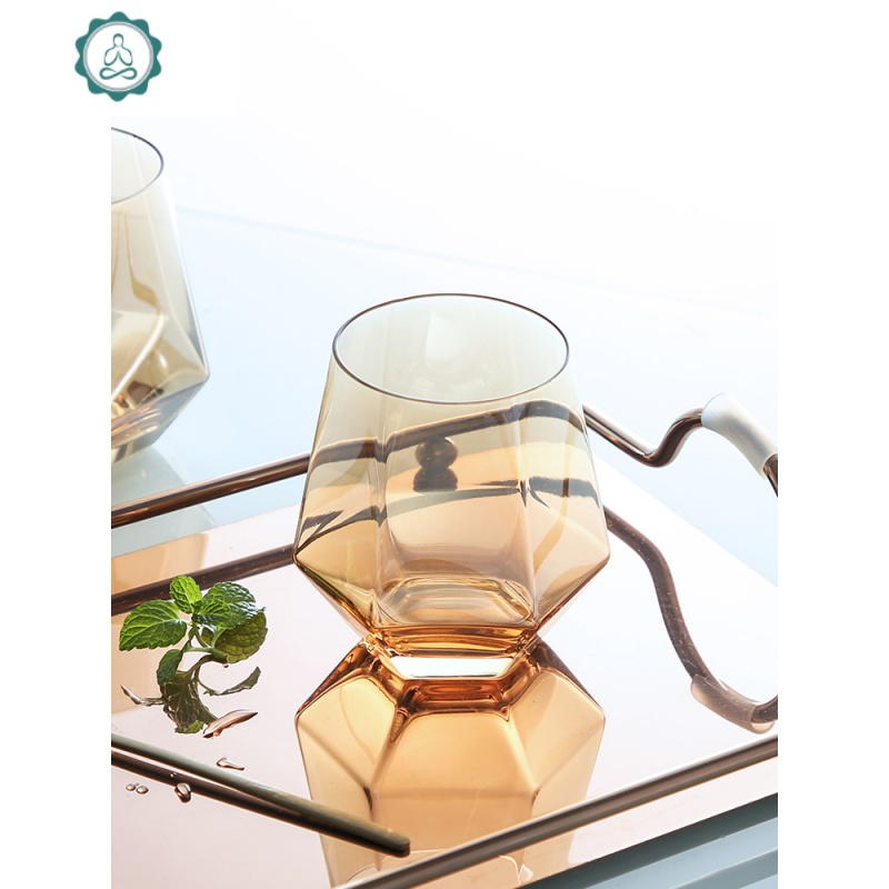 彩色玻璃凉水壶套装凉水杯子家用大容量凉白开冷玻璃杯
