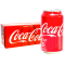 [美国经典原版]可口可乐(CocaCola)碳酸饮料原味 355mlx12罐/箱 汽水 听装可乐 碳酸饮料 美国进口
