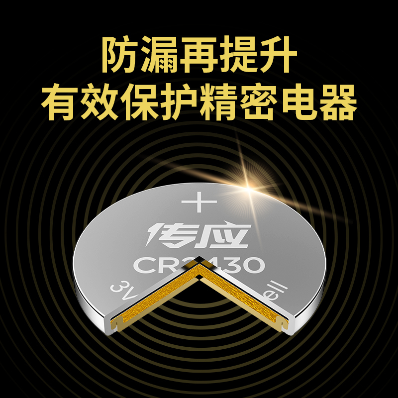 南孚(NANFU) CR2430纽扣物联电池2粒 3V锂电池 适用大众奔驰比亚迪汽车钥匙手表等高清大图