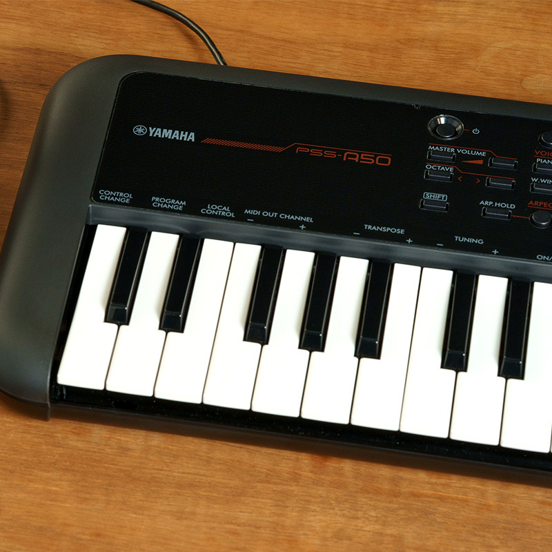 雅马哈电子琴pssa50成年儿童初学者37键便携迷你键盘力度专业