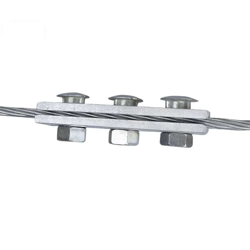 GYZXTX 三眼双槽钢绞线夹板 单位/付 GY-SC-02高清大图