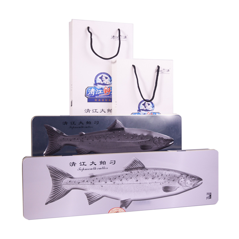 湖北清江野鱼 大鲌刁礼盒(600g)*1盒