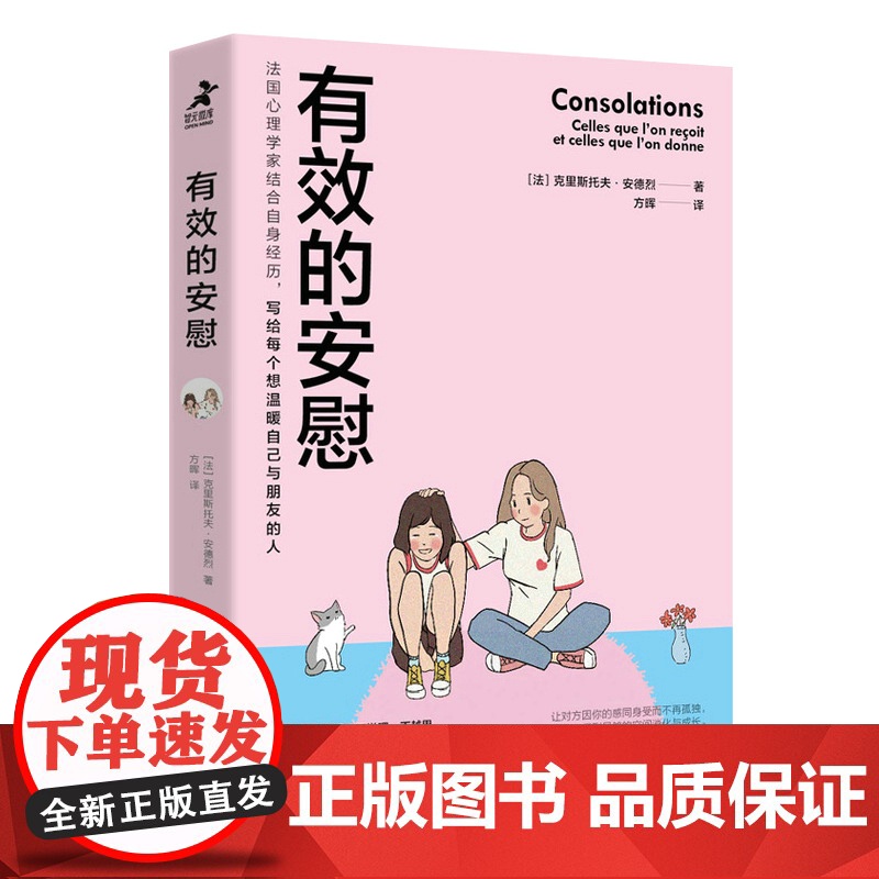 有效的安慰 内在疗愈同作者克里斯托夫心理学书心理咨询入门书 缓解压力抑郁焦虑精神疲劳情绪管理心理疏导温暖疗伤手册高清大图