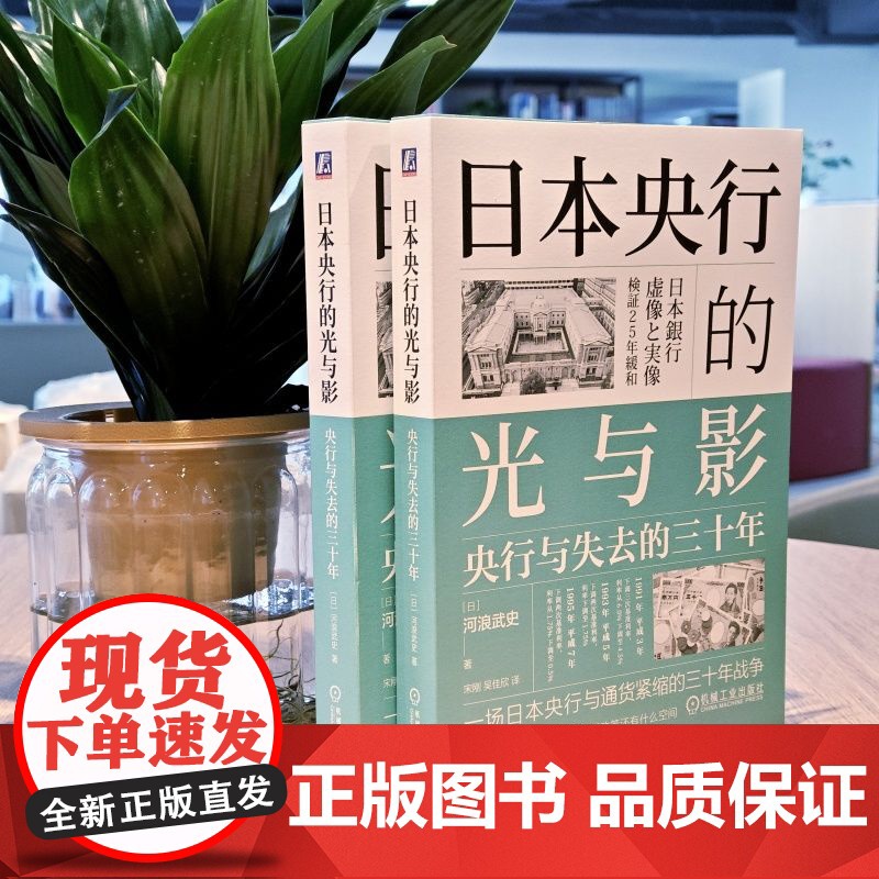 套装 日本央行的光与影 央行与失去的三十年+失去的三十年 平成日本经济史 套装全2册 通货紧缩 宏观调控 经济理论经高清大图