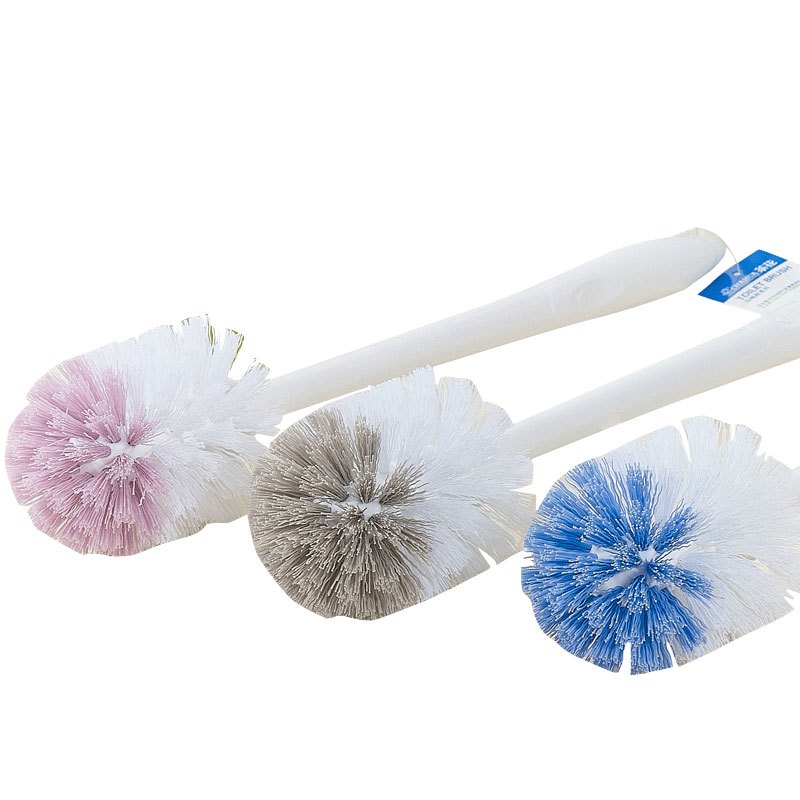 茶花马桶刷清洁刷创意塑料软毛厕所刷洁厕刷卫生间刷子4305