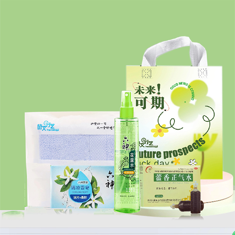 蒙牛/生和堂/六神 夏日清凉套装(纯牛奶250ml×12盒、龟苓膏冰糖菊花味208g*8杯、六神清凉套装)高清大图