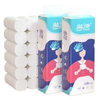 蓝漂(Lampure) 蓝漂亲肤卷纸4层加厚54卷