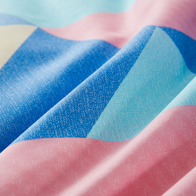 梦洁家纺 时尚抗菌磨毛四件套.嘉当几何 200*230cm’高清大图