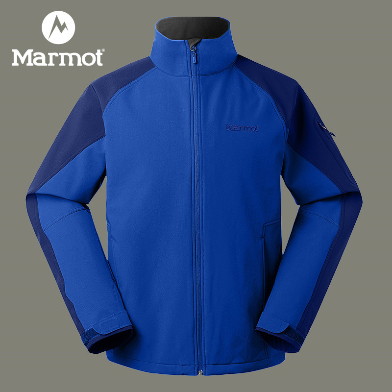Marmot/土拨鼠 男子 户外休闲防风防泼水保暖M1软壳衣 V80171