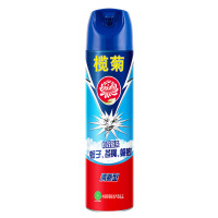 榄菊 杀虫剂清新型杀虫气雾剂600ml 清香型潮虫跳蚤蟑螂药宿舍喷雾