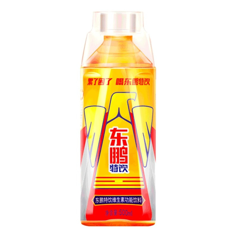 东鹏特饮500ml*2瓶提神抗疲劳维生素功能饮料牛磺酸熬夜加班能量饮品高清大图