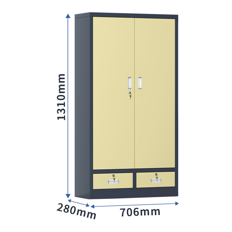 臻远 ZYLJG-W78 零件柜抽屉式工具柜电子元件柜螺丝柜物料柜 100抽蓝色带门加二斗小号高清大图