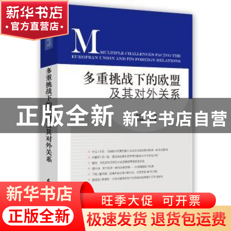 正版 多重挑战下的欧盟及其对外关系 徐明棋 杨海峰 时事出版社高清大图