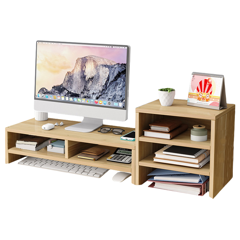 珂洋 显示器增高架 双层隔断+三层 个高清大图