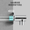 九牧(JOMOO)铜合金全开大流量燃气热水器球阀五金配件单冷角阀74100/44100
