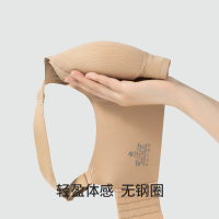 猫人内衣女小胸聚拢调整上托收副乳提拉防下垂无钢圈舒适无痕文胸