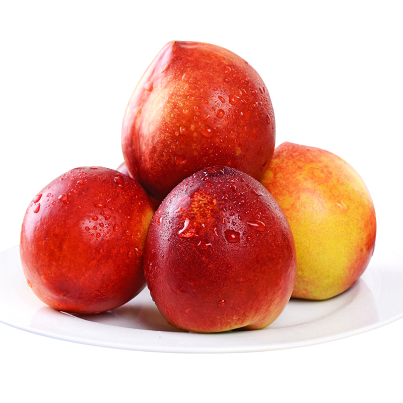 安徽砀山黄心油桃净重3斤新鲜当季果园直采脆甜多汁桃气香浓